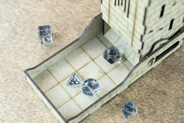 Tour à Dés Dicetroyers - Moyen-Âge