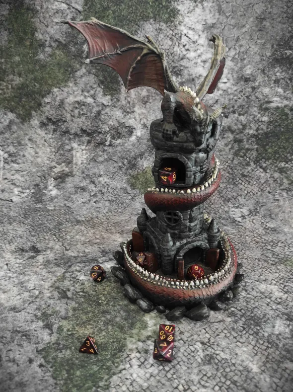 Tour à dés Dragon