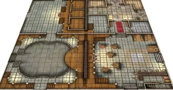 Towns & Taverns Books of Battle Mats