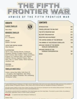 Traveller - Armies of the Fifth Frontier War