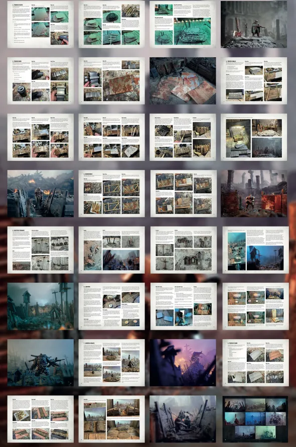Trench Crusade Backdrops Book: Tricks and Tips