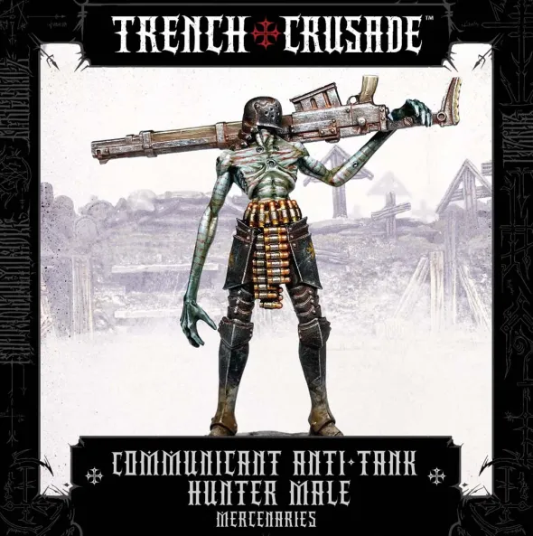 Trench Crusade - Mercenaries - Communicant Anti-Tank Hunter (Male)