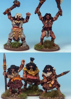 Tribal - Caveman Warlord and Heroes