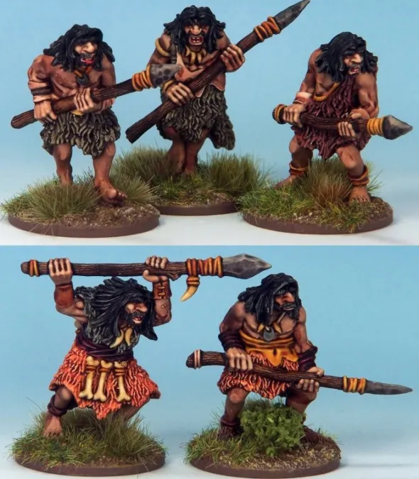 Tribal - Cavemen Warriors II (Long Weapons)