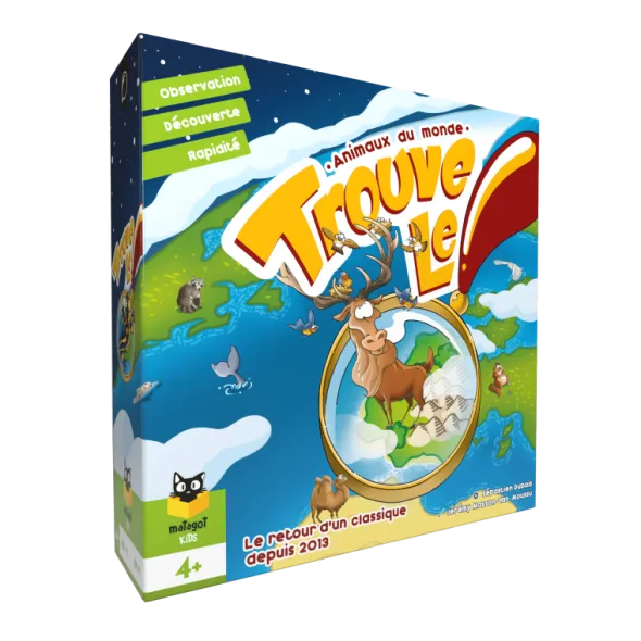 Trouve Le ! Animaux du Monde