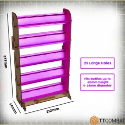 TT Combat - Universal Colour 25 Paint Rack