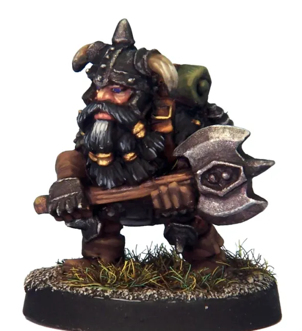 7TV - Dwarf Fighter with Axe
