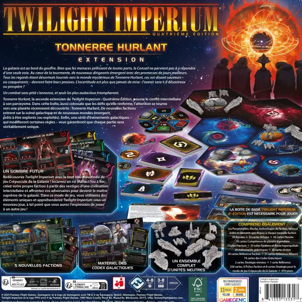 Twilight Imperium 4e Édition : Extension Tonnerre Hurlant
