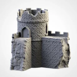Txarli - Décors Fantasy - Chateau en ruines