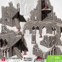 Txarli - Décors fantasy - Forteresse maudite