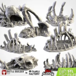 Txarli - Décors Fantasy - Os Gigantesques