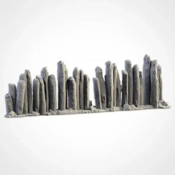 Txarli - Décors Fantasy - Pack Clôtures et piquets en bois
