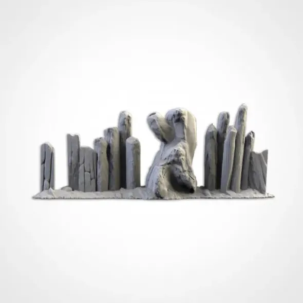 Txarli - Décors Fantasy - Pack Clôtures et piquets en bois