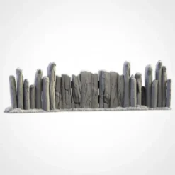 Txarli - Décors Fantasy - Pack Clôtures et piquets en bois