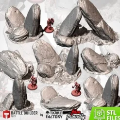 Txarli - Décors Fantasy - Terrain rocheux