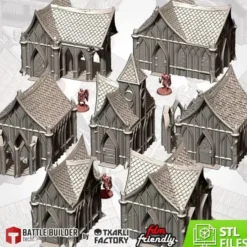 Txarli - Décors Fantasy - Village elfe des bois