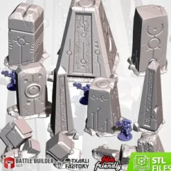 Txarli - Décors SF - Xenos Monoliths pack