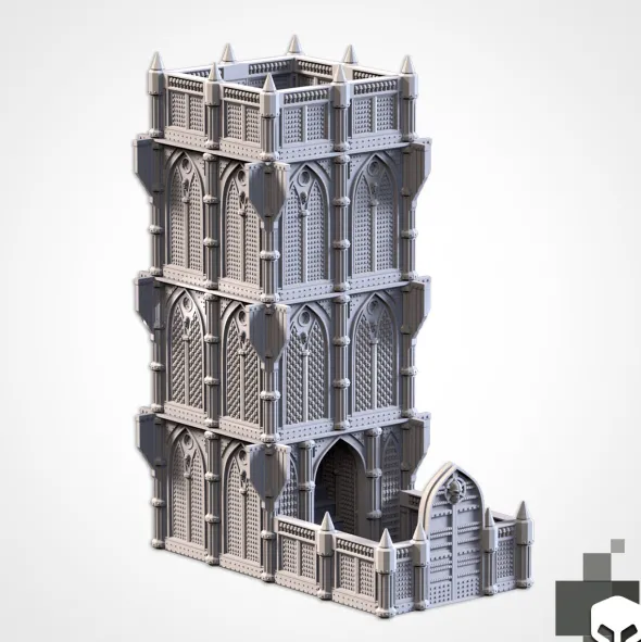 Txarli - Tour à dés - Tour de cathédrale