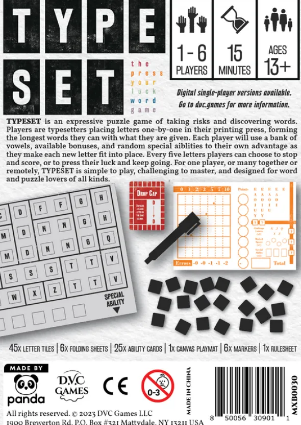 TYPESET: Upgraded Edition
