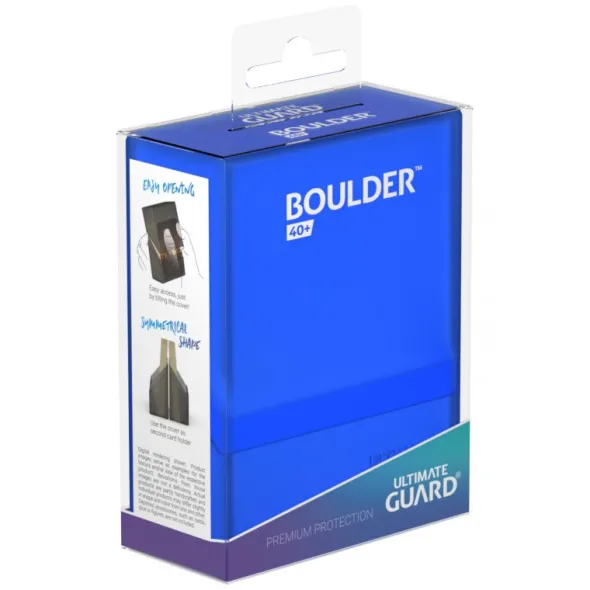 Ultimate Guard Boulder™ Deck Case 40+ taille standard Sapphire