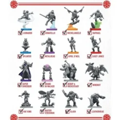 Unmatched Adventures: TMNT – Extra Toppings Miniatures Pack