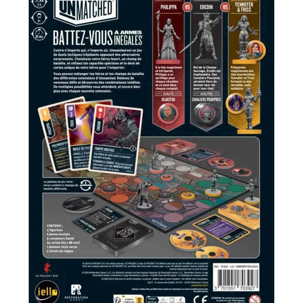Unmatched : The Witcher : La Chute des Royaumes