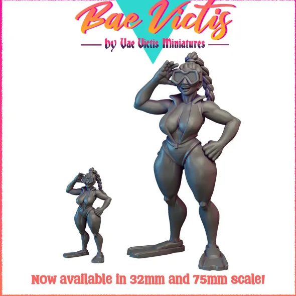 Vae Victis - Pin Ups - Plongeuse