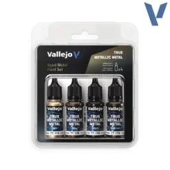 Vallejo - TMM : Aged Metal Paint Set