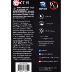 Vampire: The Masquerade – Rivals: Royalty Pack 1