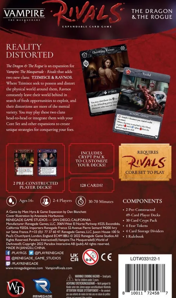 Vampire: The Masquerade – Rivals: The Dragon & The Rogue