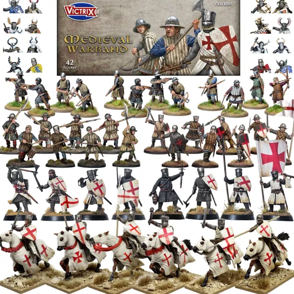 Victrix Miniatures - Medieval Warband