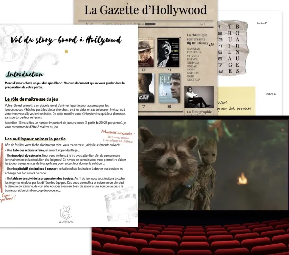 Vol du story-board à Hollywood