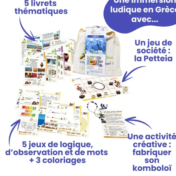 Voyageons en jouant - Grèce