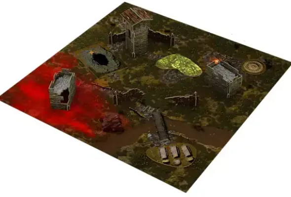 Warcrow - Assail Borderlands Scenery Pack