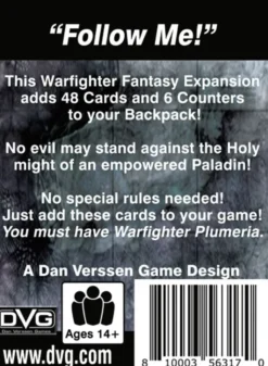 Warfighter: Fantasy Expansion 4 – Joanna: Human Paladin