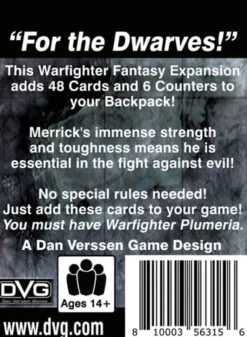 Warfighter: Fantasy Expansion 2 – Merrick: Dwarven Fighter