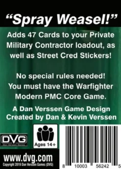 Warfighter Modern - Expansion 56 - Street Cred - PMC