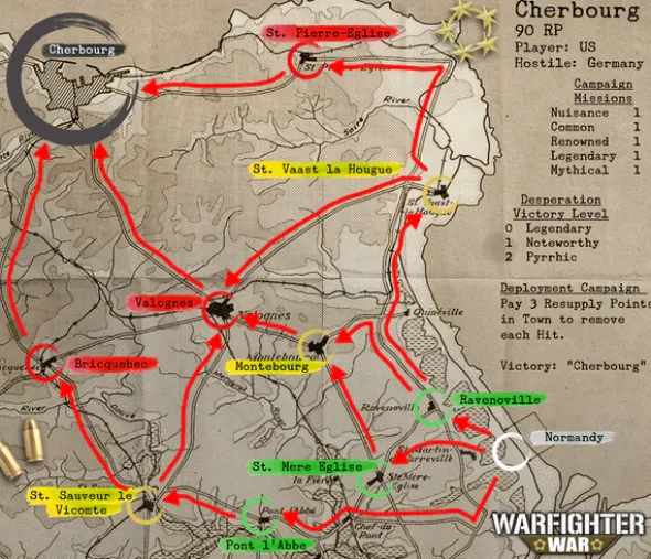 Warfighter War: The Cherbourg Campaign