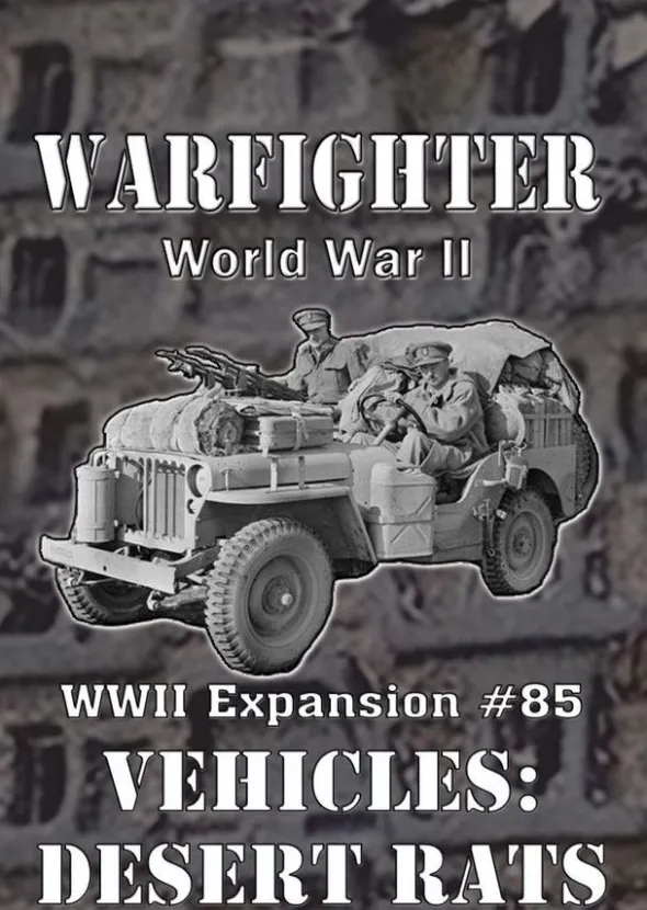 Warfighter WWII Expansion 85 - Desert Rats (Vehicles)
