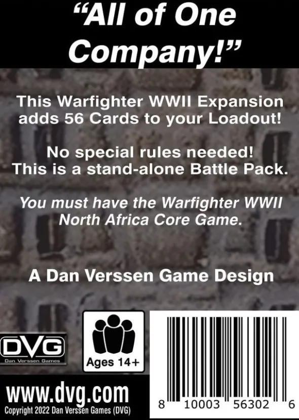 Warfighter WWII Expansion 85 - Desert Rats (Vehicles)