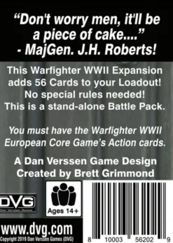 Warfighter WWII - Expansion 52 - Dieppe
