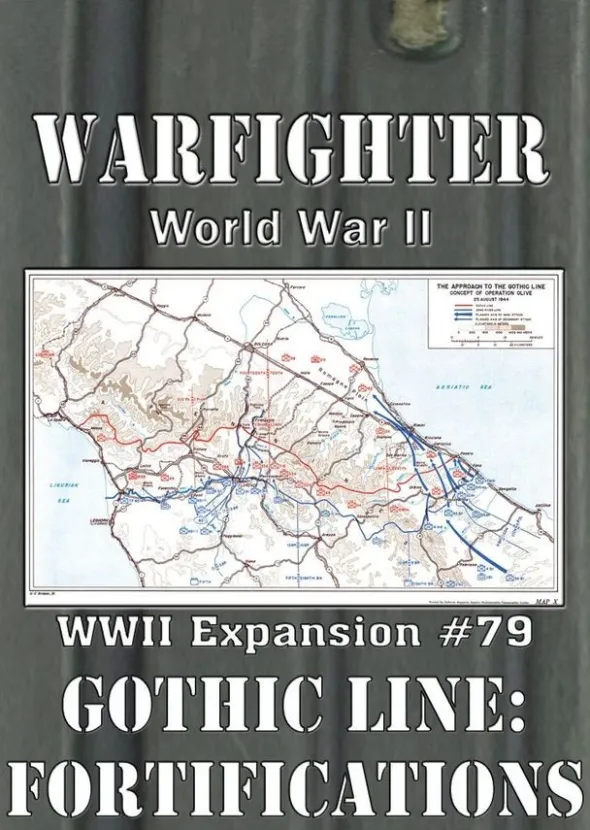 Warfighter WWII Expansion 79 - Gothic Line (Fortifications)