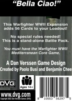 Warfighter WWII Expansion 80 - Italian Partisans