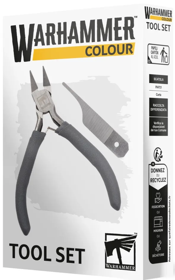 Warhammer Colour : Set d'Outils - Pince Coupante et Ebarboir
