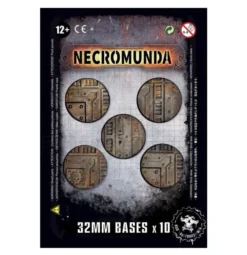Warhammer Colour : Socles - Necromunda 32mm Bases (x10)
