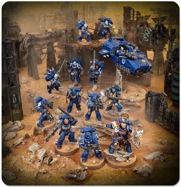 Warhammer 40,000 : Commencer avec les Space Marines