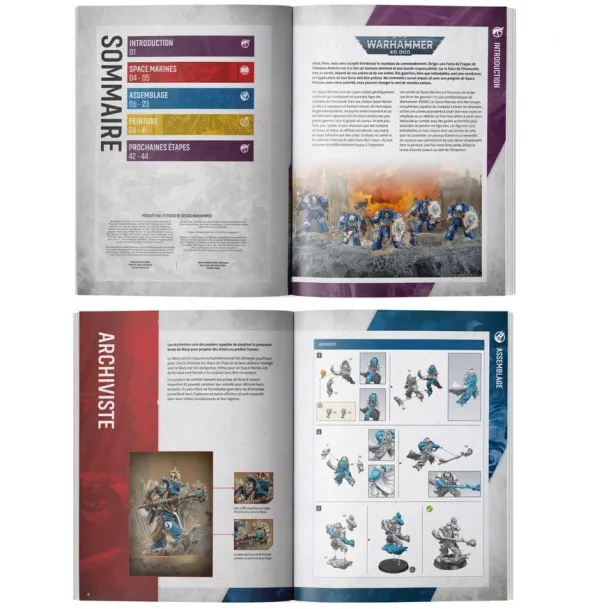 Warhammer 40,000 : Commencer avec les Space Marines