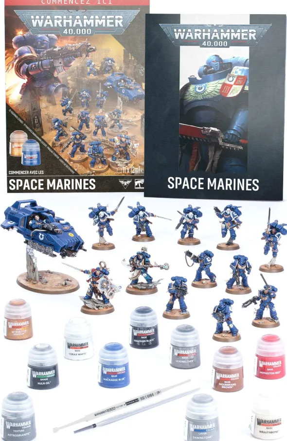 Warhammer 40,000 : Commencer avec les Space Marines