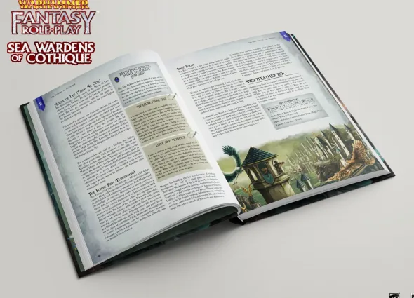 Warhammer Fantasy Roleplay - Sea Wardens of Cothique Collector's Edition