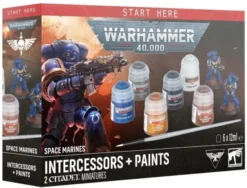 Warhammer 40,000 : Space Marines - Intercessors + Set de Peinture